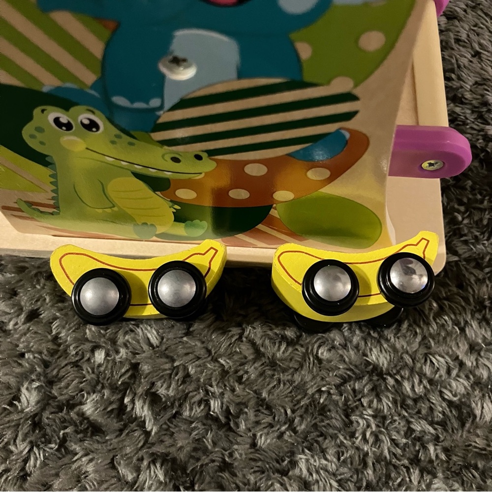 Spark Create Imagine Trees, Cars, and Tracks Race Set, Wooden Toddler Toy - Picture 9 of 10